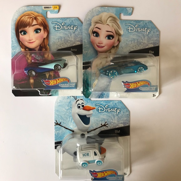 elsa hot wheels